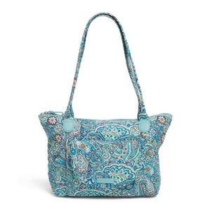 Carson East West Tote: Daisy Dot Paisley